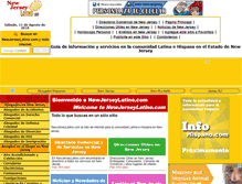 Tablet Screenshot of newjerseylatino.com